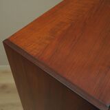Mahogany showcase, Danish design, 1970s, production: Denmark
