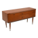 Vintage low teak sideboard 1960s