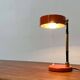 Lampe de table orange minimaliste du milieu du siècle, Italie, années 1960