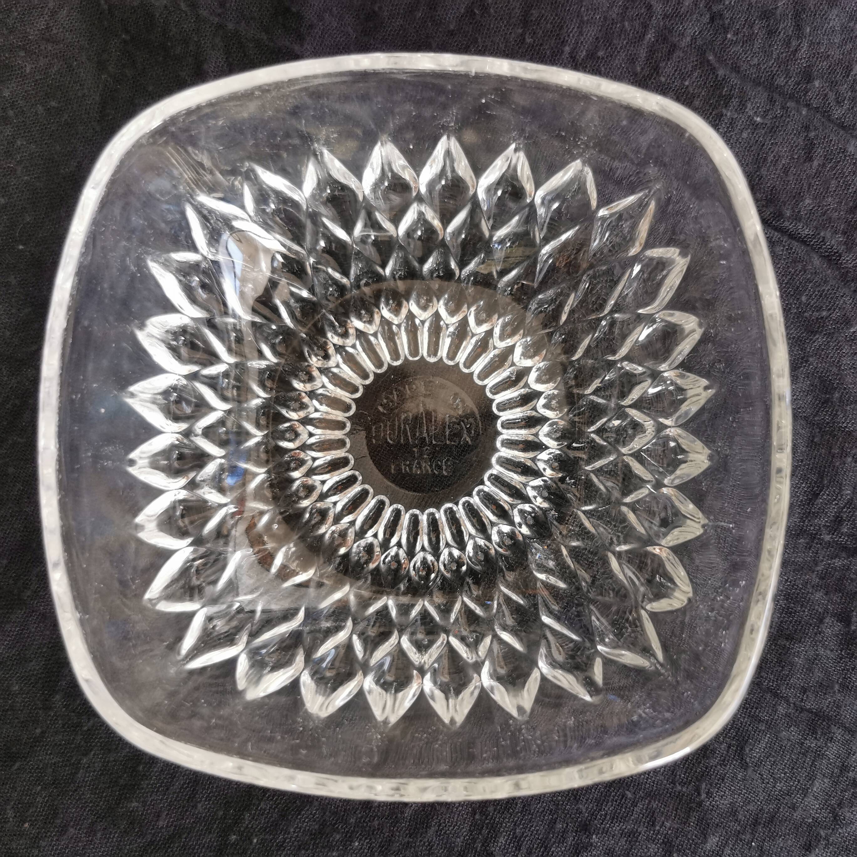 Set of 8 Duralex glass ramekins