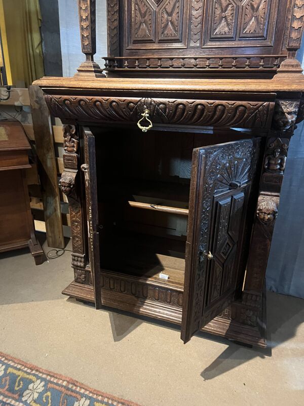 Dressoir Style Renaissance En Chêne