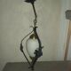 Wrought iron chandelier
