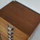 Small Dutch Beech Apothecary Cabinet, 1950s