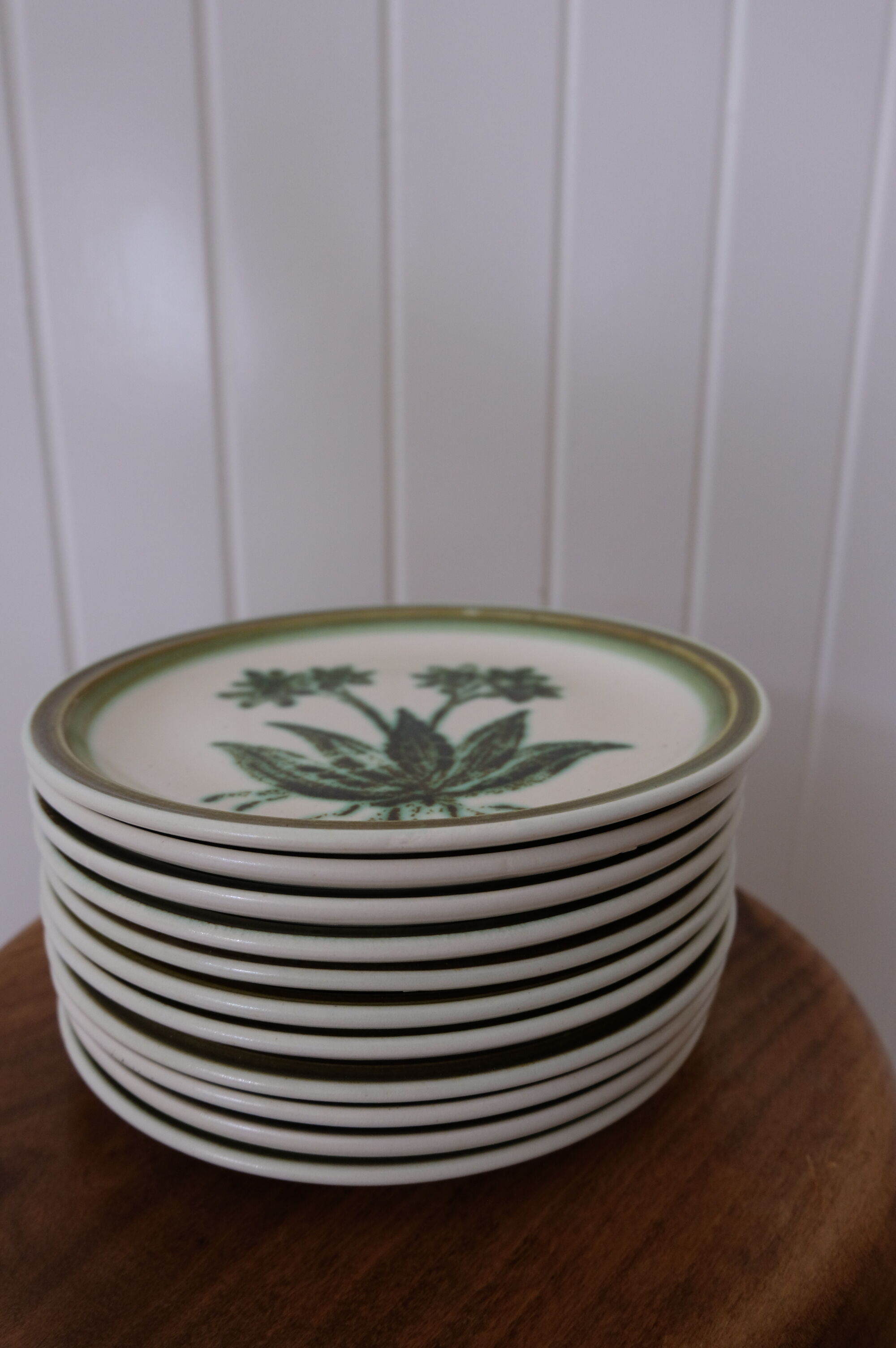 Set of 11 plates