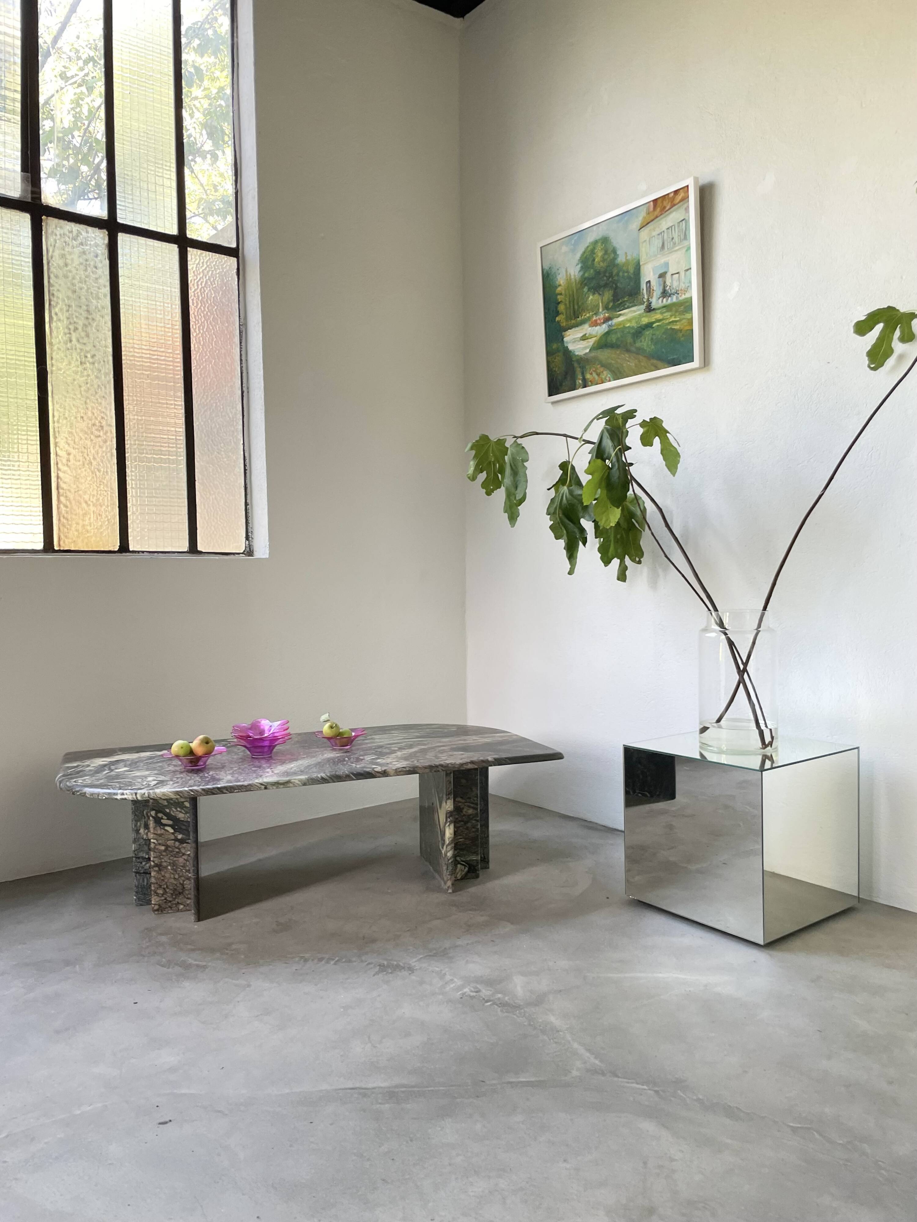 6 pop pink glass cups