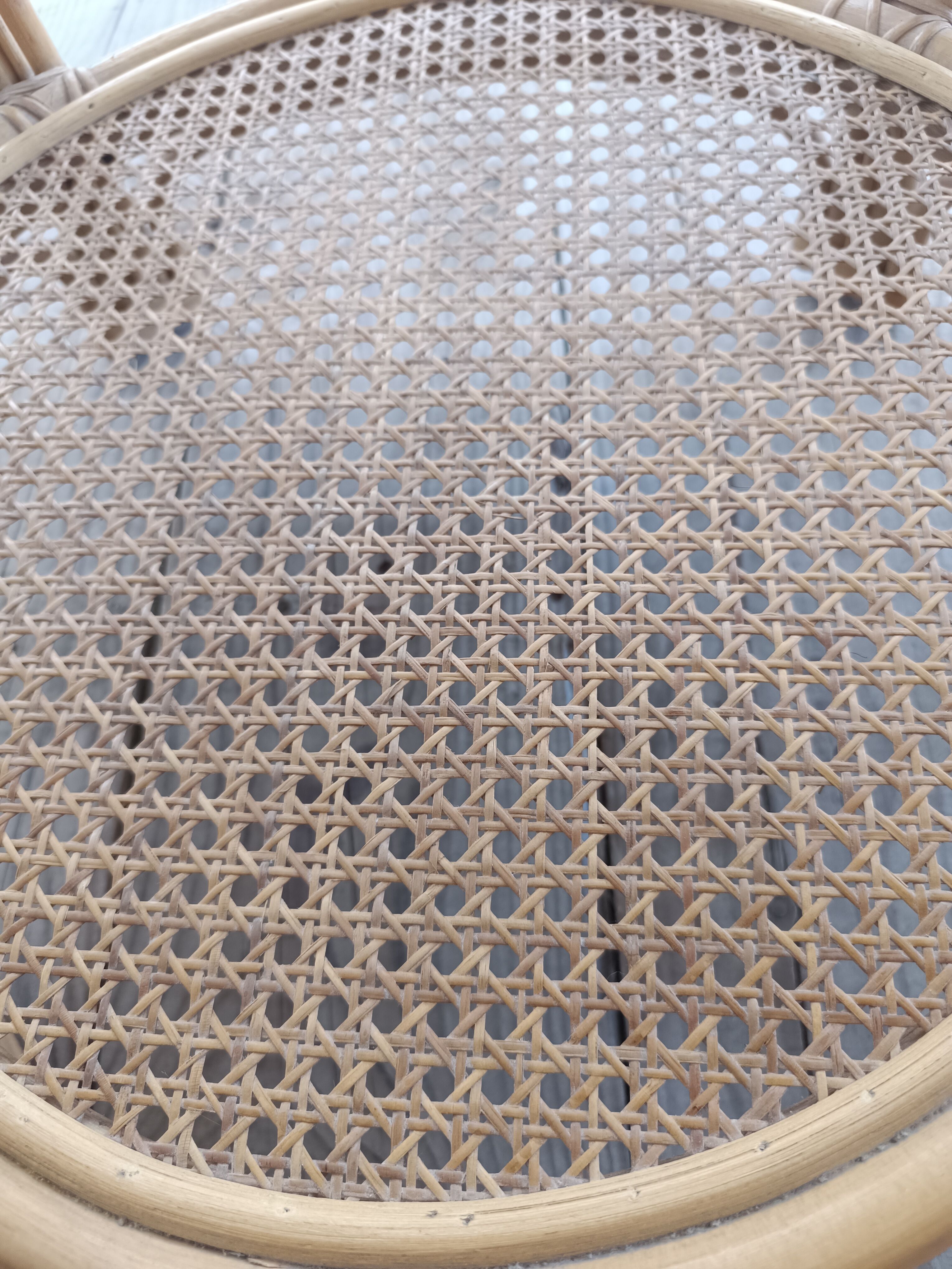 Rattan coffee table