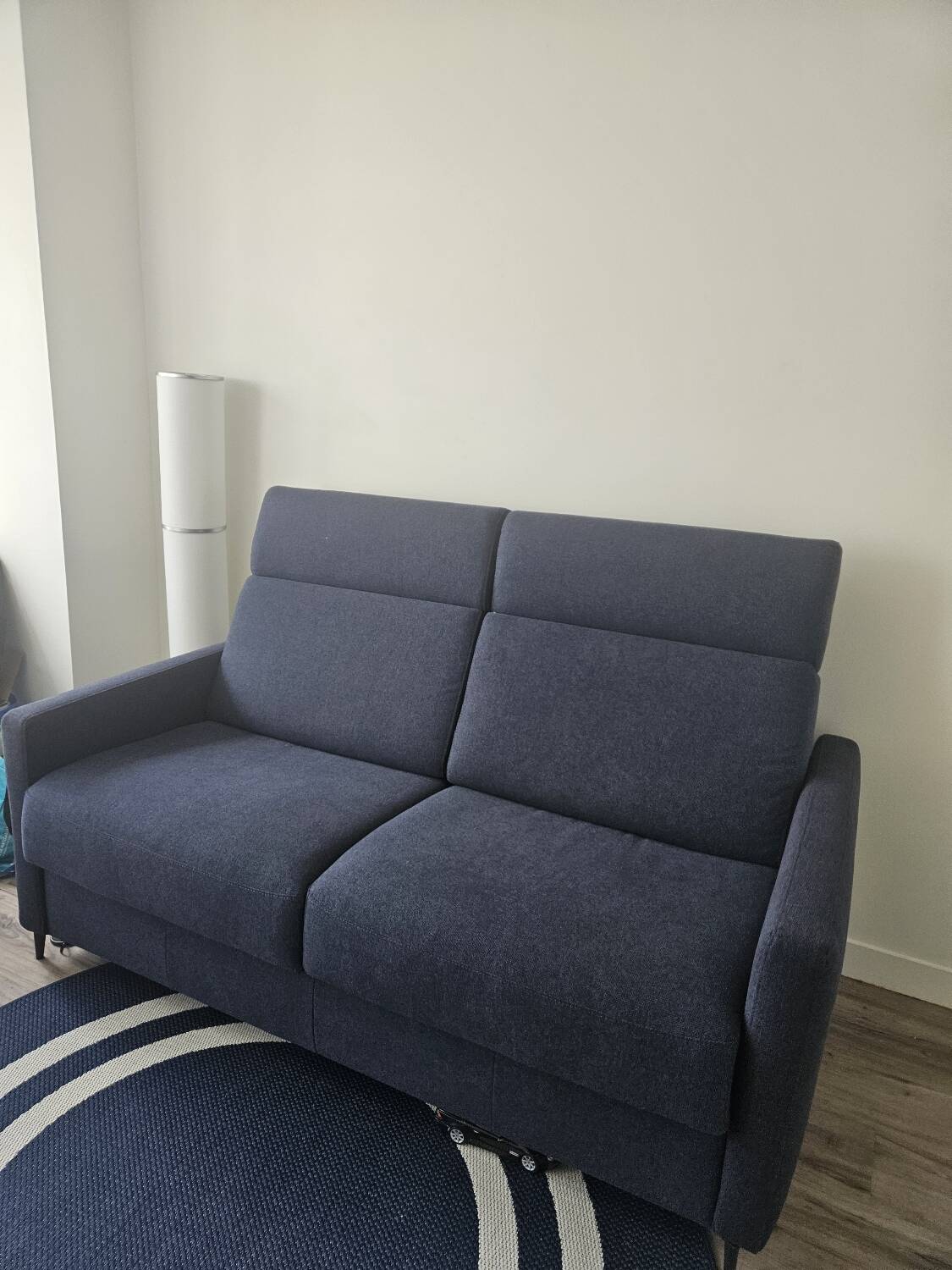 Amy fabric convertible sofa, the convertible house