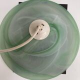 Vintage 80's murano glass pendant light