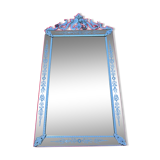 Large murano venice fireplace mirror 1930