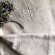 Old Sheet In Pure Thread Pink Powdery Linen