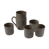 Pitcher and glasses