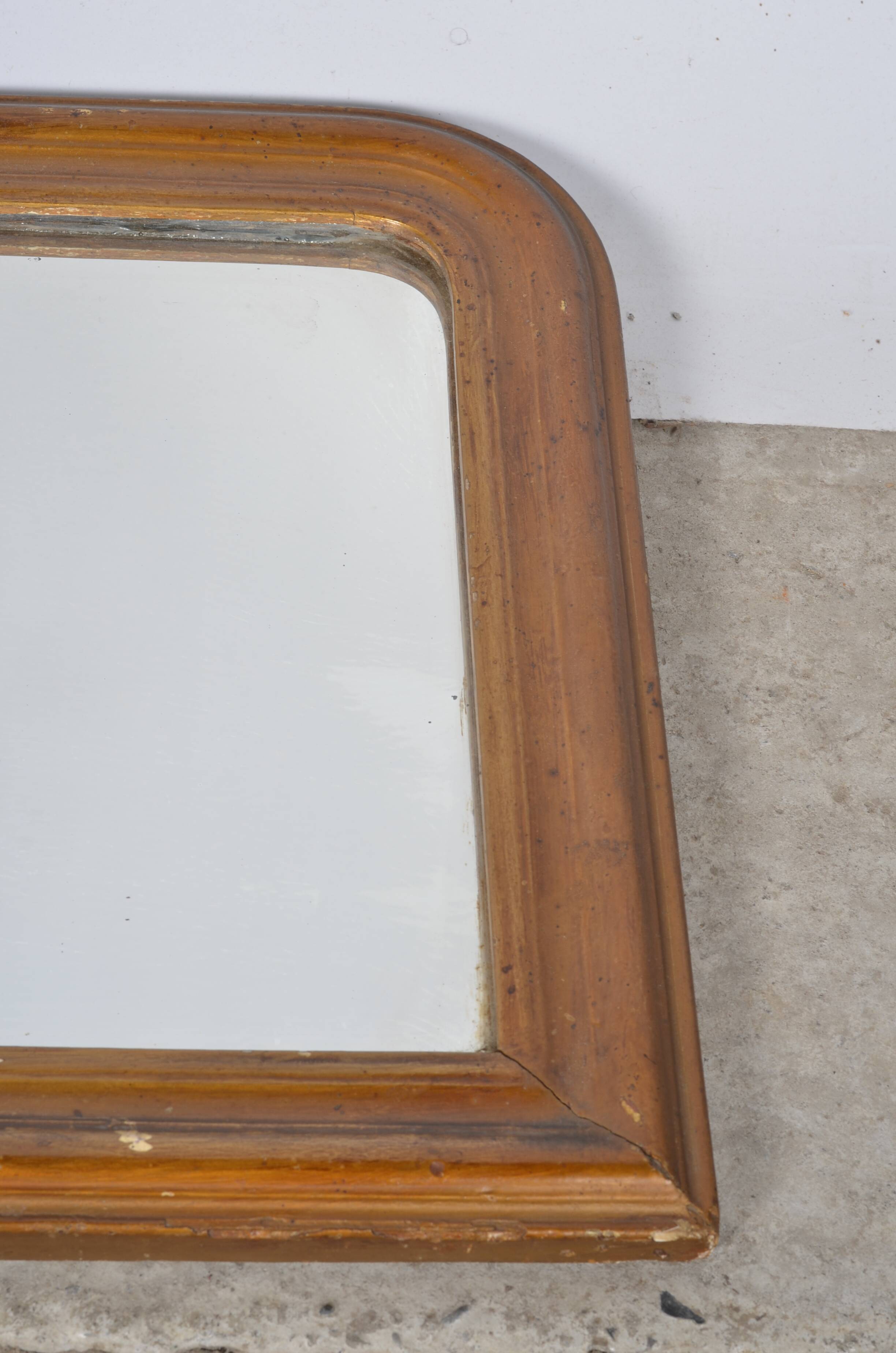 Miroir Louis Philippe 43 X 36,5 cm