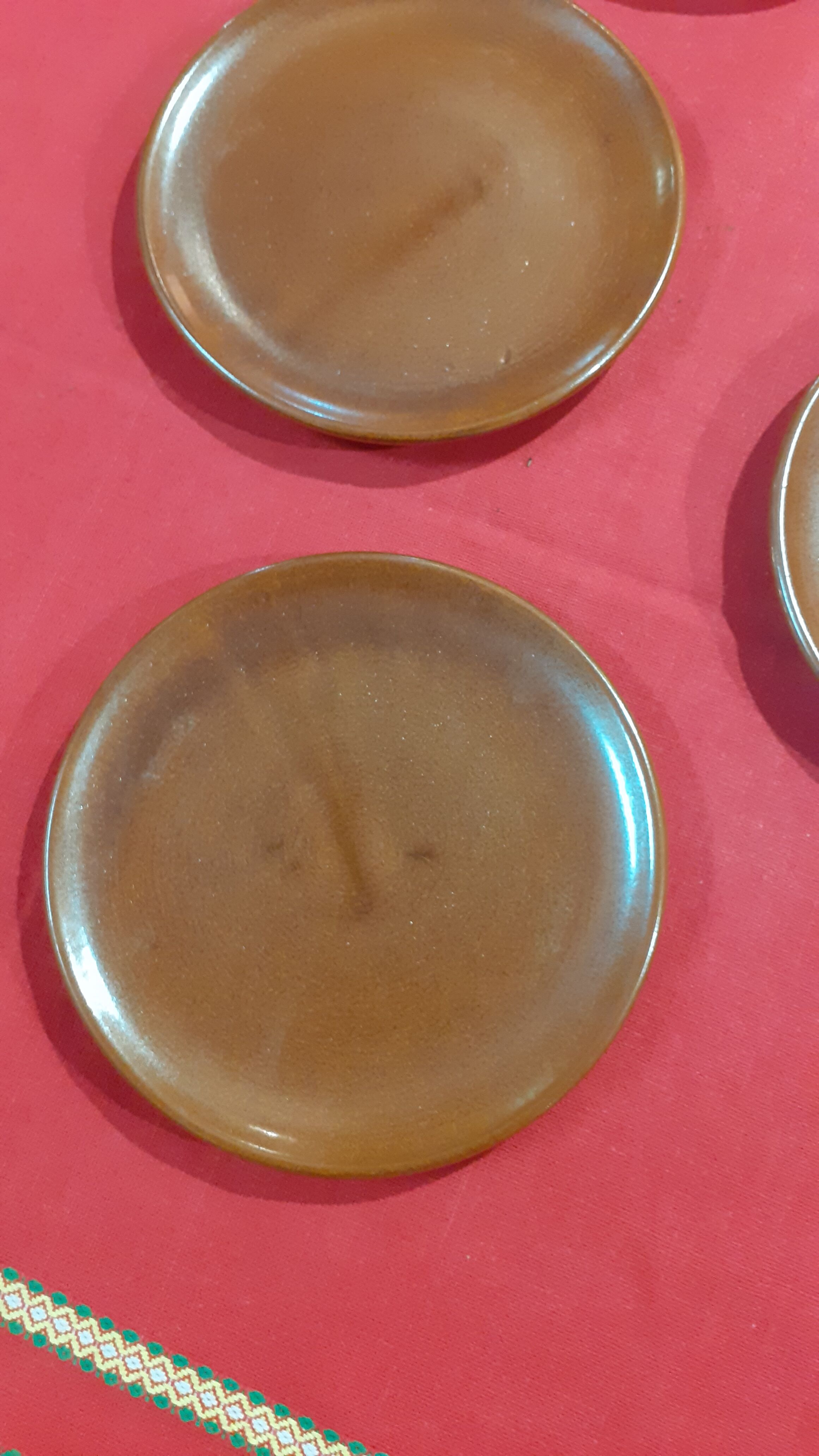 Dessert plates set of 6  vallauris felix ceram