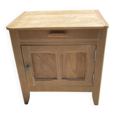 Buffet parisien (confiturier) hetre brut / tiroir