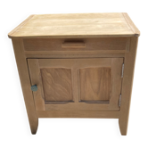 Buffet parisien (confiturier) hetre brut / tiroir