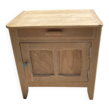 Buffet parisien (confiturier) hetre brut / tiroir