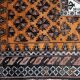 Handmade antique Afghan Baluch rug 107cm x 189cm, 1920s
