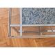 Marble and glass coffee table, Italy 1970s