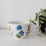 Paris porcelain bowl, Herbarium decor