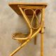 Rattan magazine holder table