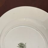 Round ironstone dish Moulin des Loups & Hamage Nord Violetta model
