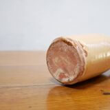 Vintage glazed terracotta bottle