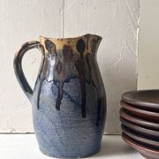 Carafe / vase en céramique émaillée, Jospeh Talbot La Borne 1950