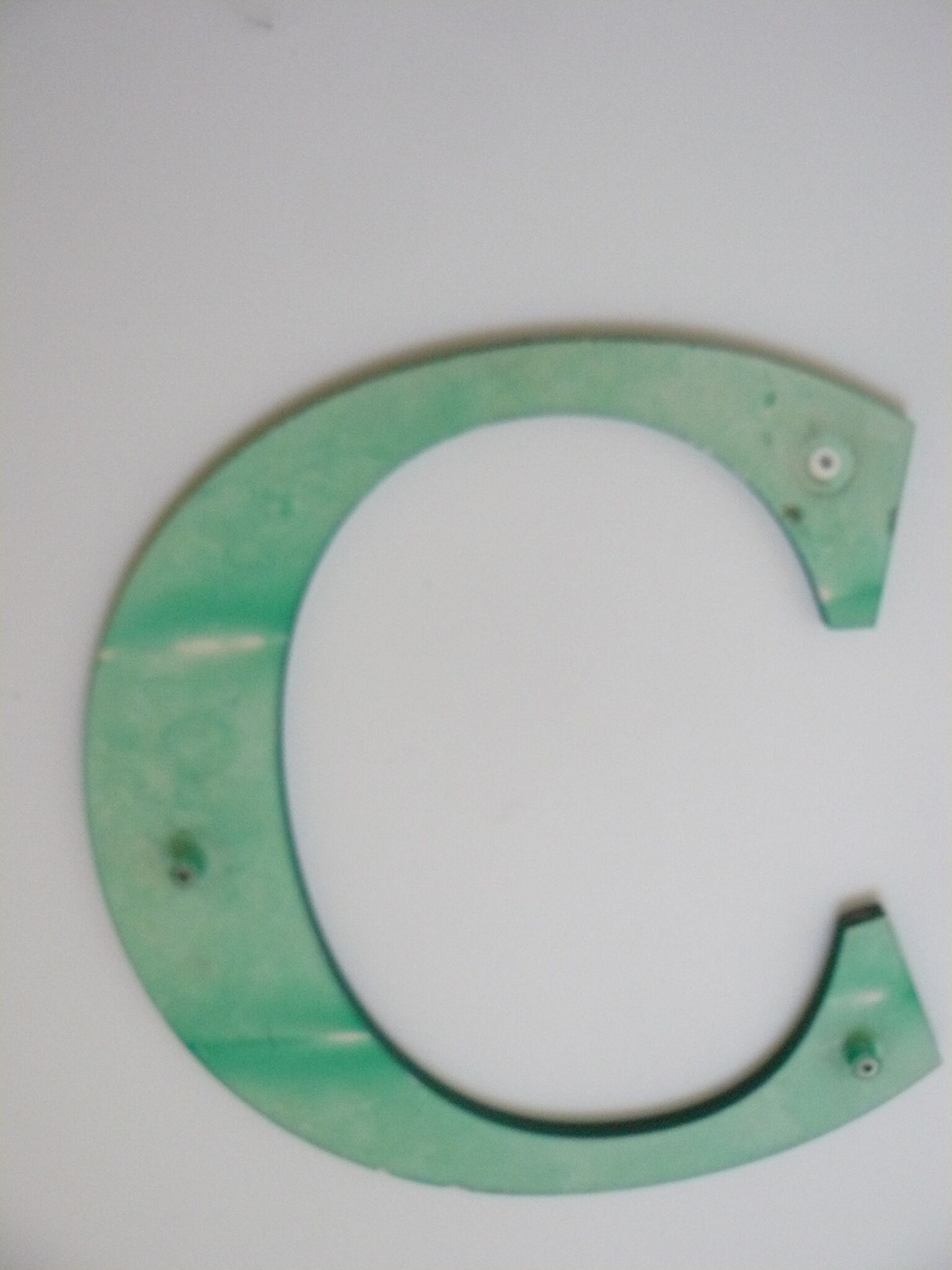 Teaches letter C Green