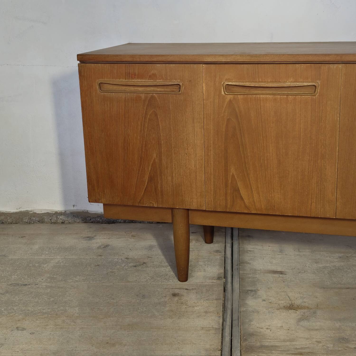 Vintage Scandinavian mid-century enfilade from the 1960s.