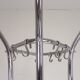 Rare chrome coat rack with colored balls, 1950s
