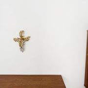 Hollywood Regency Gilded Wall Lamp by Hans Kögl
