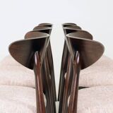 Dining Room chairs set of 6 pale pink Scandinavian design