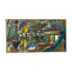Tableau peinture composition abstraite moderne XXe