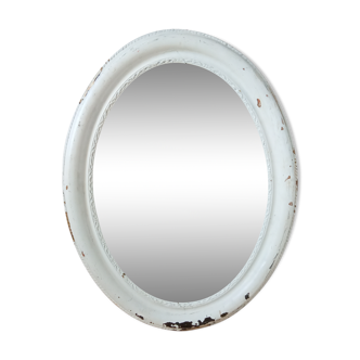 Old oval mirror 94-73 cm