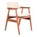 Mid-Century Danish Teak Chair by Svend Åge Eriksen for Glostrup, 1960s.