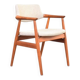 Chaise en teck danois du milieu du siècle par Svend Åge Eriksen pour Glostrup, années 1960.