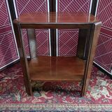 Old small art-deco pedestal table