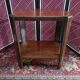 Old small art-deco pedestal table