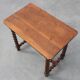 French Barley Twist Walnut Side Table with Drawer, circa 1880