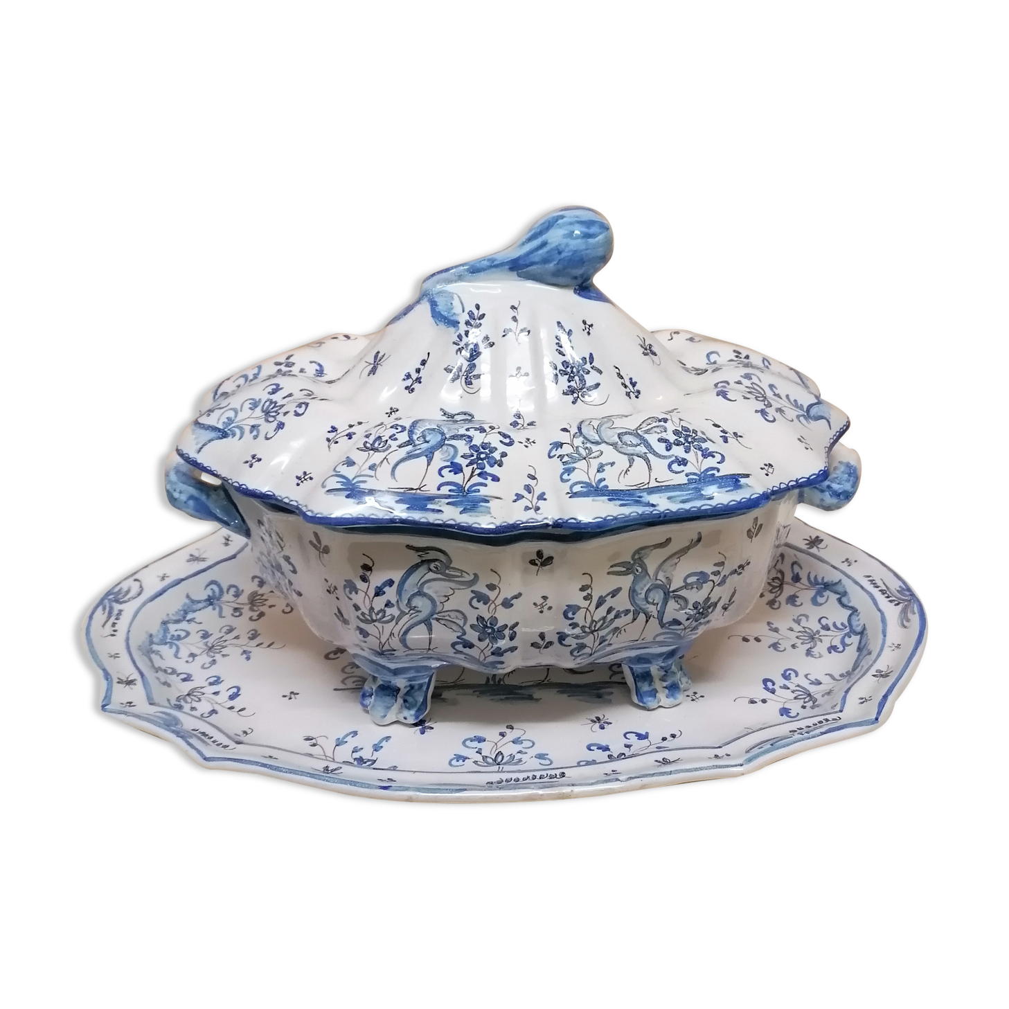 Dish and soup decor Moustier