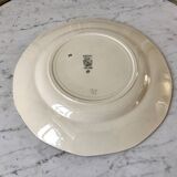 Round dish Digoin Sarreguemines years 40-50