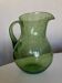 Pichet 1960 en verre bullé Biot vert 1,5L