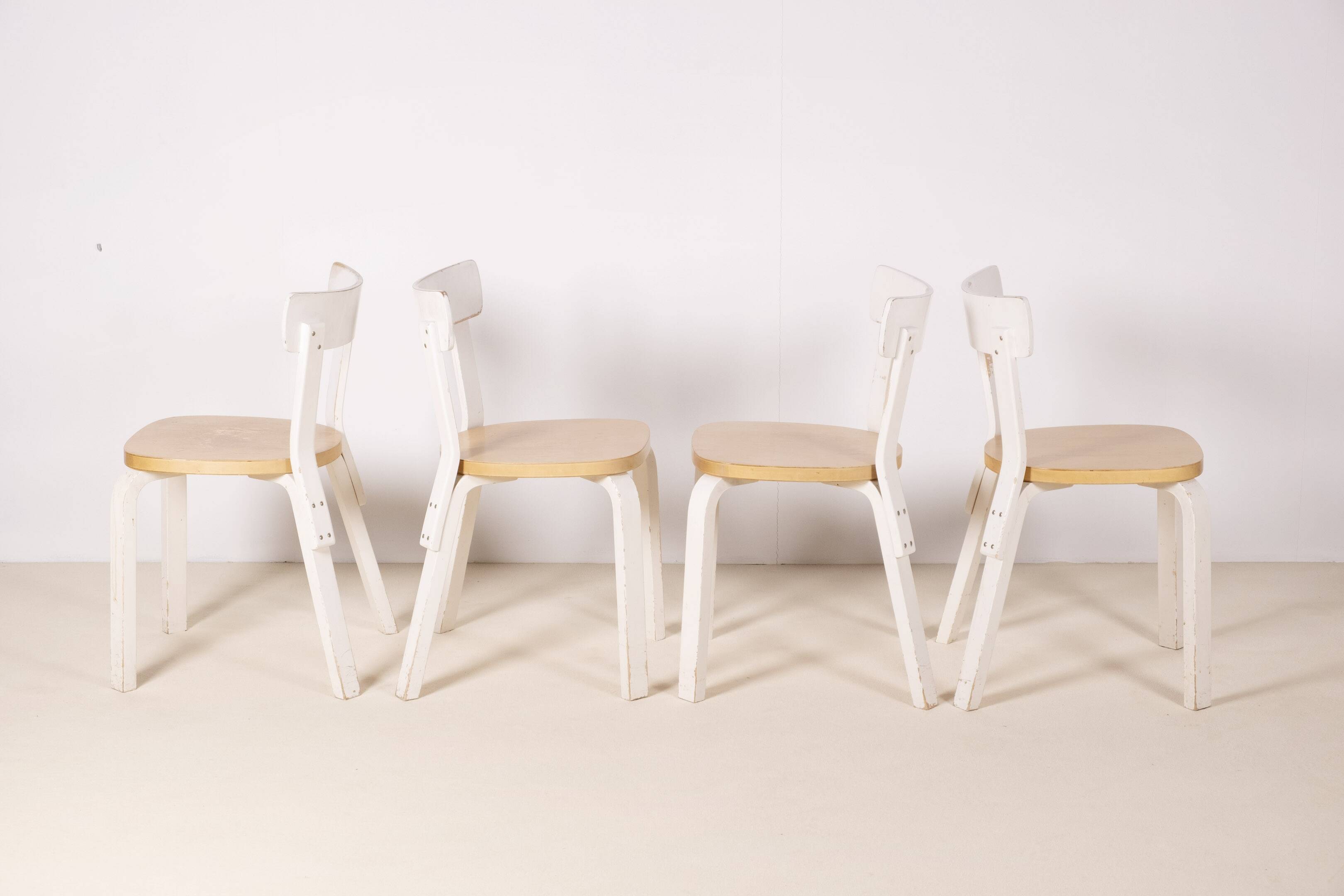4x Alvar Aalto Model 69 by Artek, Finland