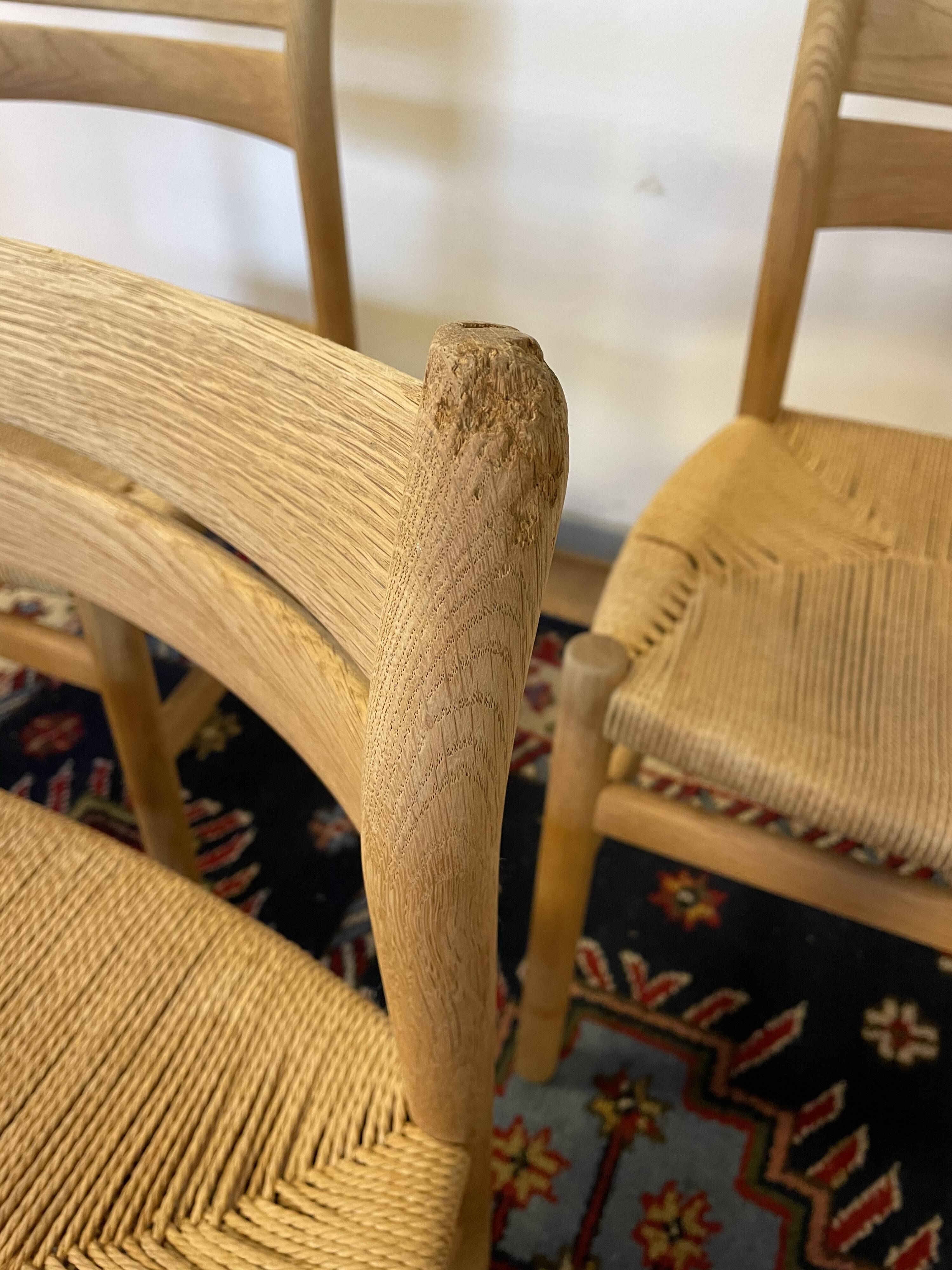 Set of BM1chairs by Borge Mogensen