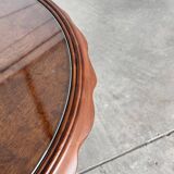 Round coffee table attributed to Paolo Buffa for Arrighi Serafino, 1950s.