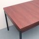 Table à manger extensible des années 60 en teck et métal