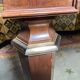 Louis XVI style flat desk in mahogany