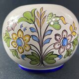Earthenware ball vase from Nevers Montagnon