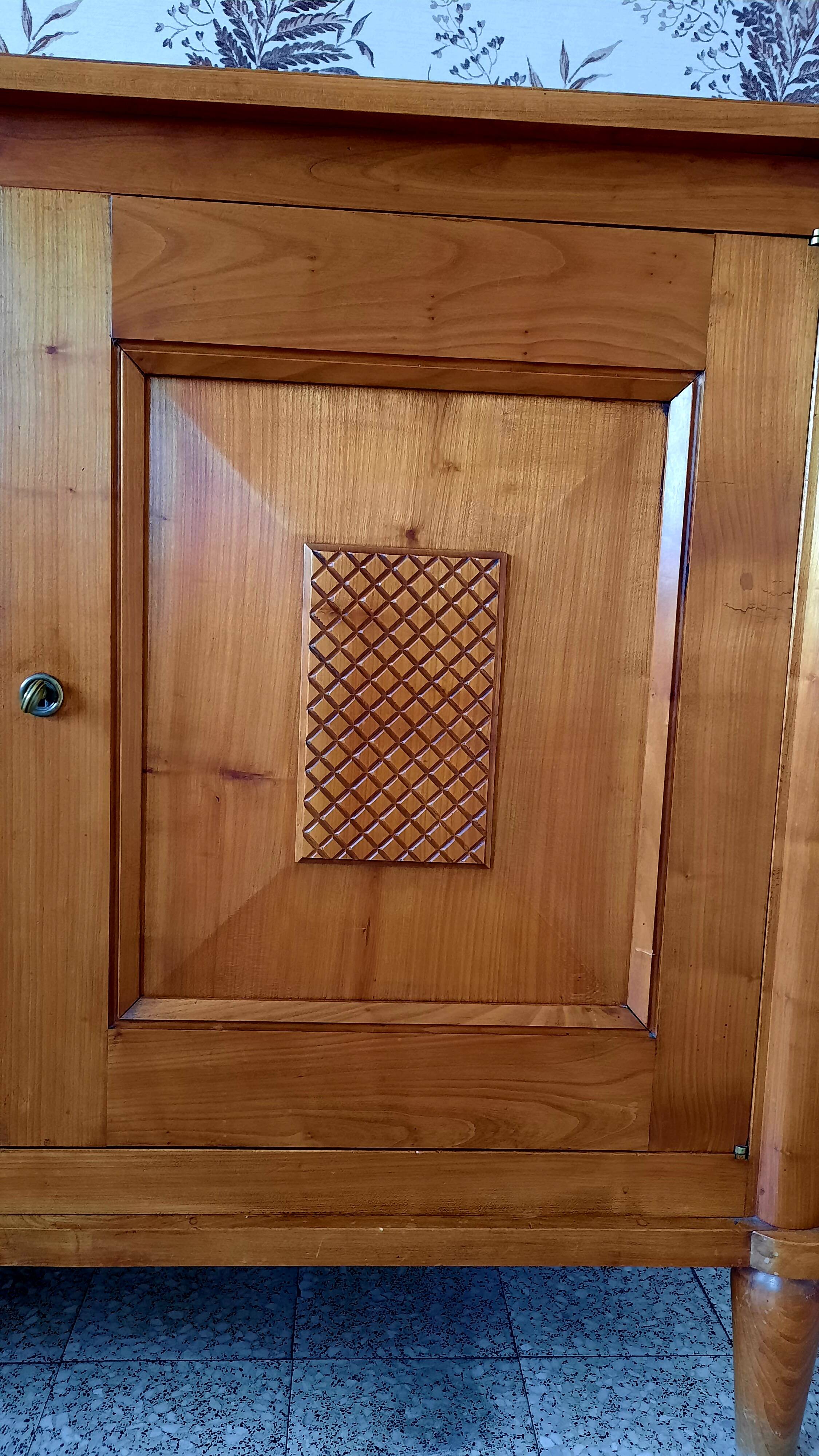 Cherry wood sideboard, 1950s