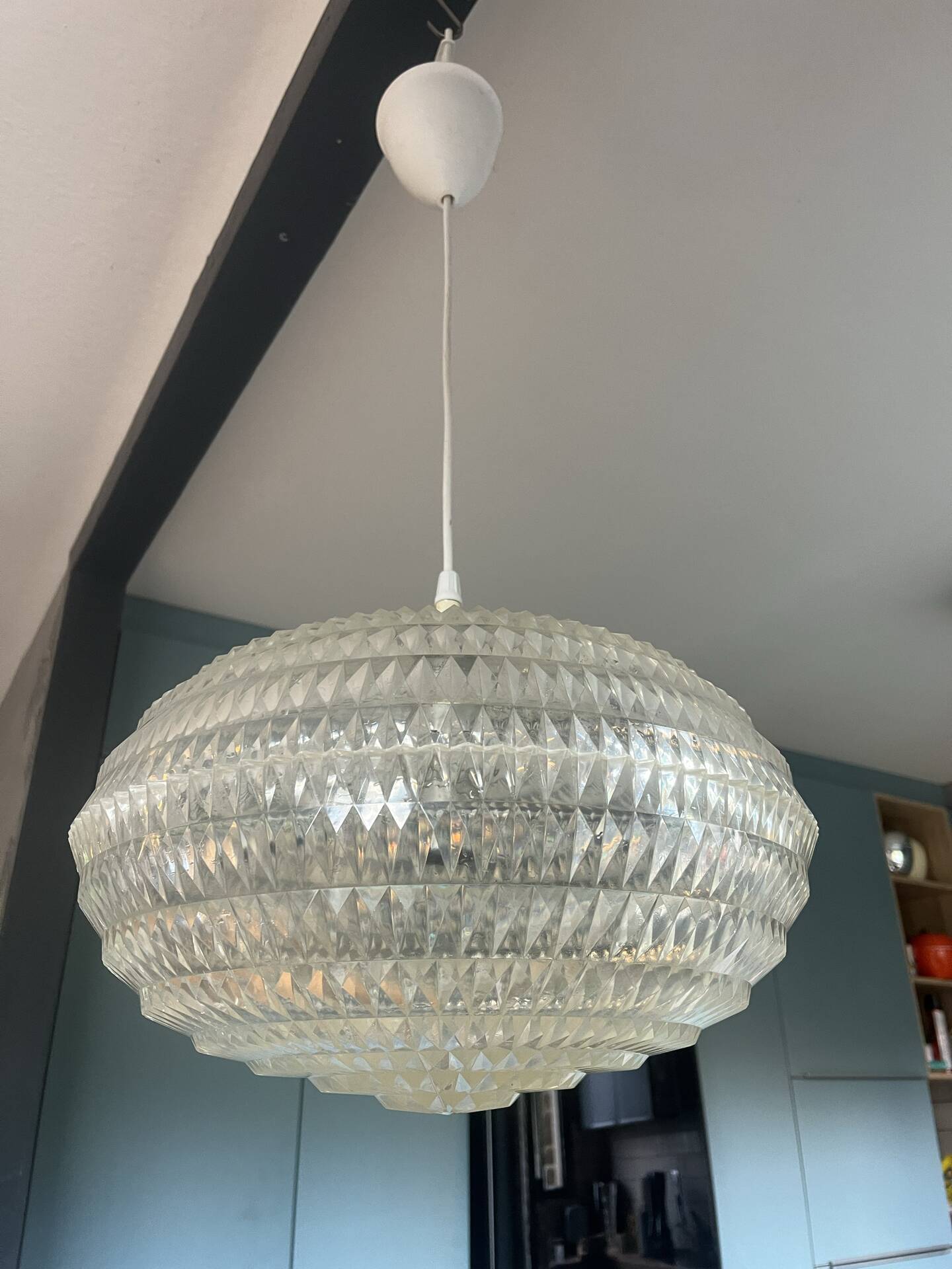 Suspension Erco diamant pat Aloys Gangkofner